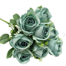 Load image into Gallery viewer, Vintage Sweet Rose- Sage Green Bouquet