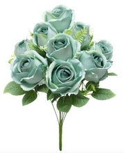 Load image into Gallery viewer, Vintage Sweet Rose- Sage Green Bouquet
