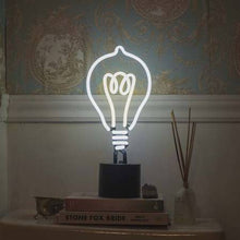 Load image into Gallery viewer, Light Bulb Neon Sign By Stella and Bobbie - Stella and Bobbie